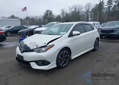 2016 Scion Im из США, поврежденный, VIN JTNKARJE5GJ511255